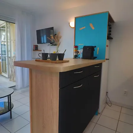Appartement Renove Avec Loggia, Wifi, Parking Prive A Sete - Fr-1-472A-294 Appartement Sète